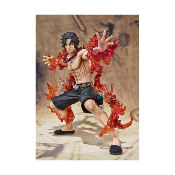Bandai Tamashii Nations Portgas One Piece - Figuarts Zero Version de la Bataille de D. Ace 