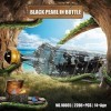 SDXFUWA 10065 Bateau Pirate en Bouteille, Modèle Black Pearl, Kits de Construction de Jouets, Cadeau pour Les Fans de Pirates