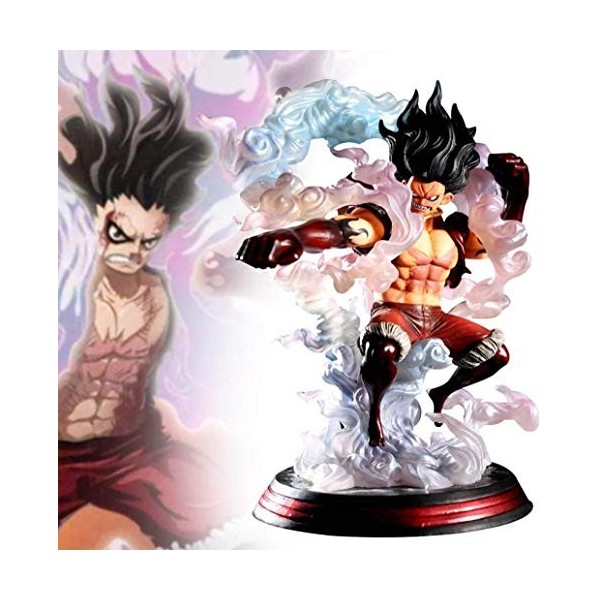 YYZZ Anime One Piece Monkey D Luffy Snakeman Figurine en PVC