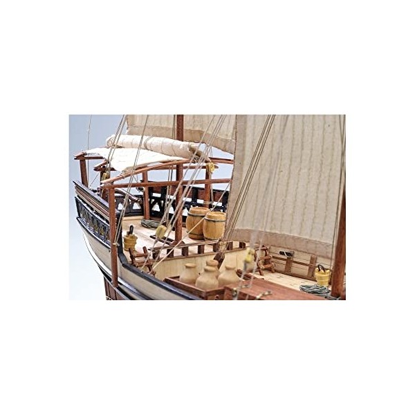 Artesanía Latina - Maquette de Bateau en Bois - Dhow Arabe Sultan - Modèle 22165, Échelle 1:60 - Modèles à Monter - Niveau Mo