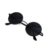 NUWIND Anime Jujutsu Kaisen Cosplay Gojo Satoru Lunettes de Soleil Rondes Lunettes Rétro Noir Accessoires Hommes Femmes Styl