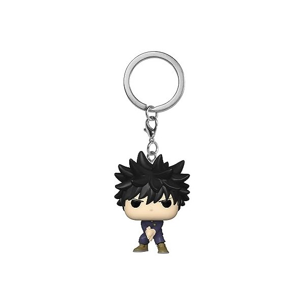 Funko Pop! Keychain: JJK - Megumi Fushiguro - Jujutsu Kaisen - Mini-Figurine en Vinyle à Collectionner Porte-clés Fantaisie -