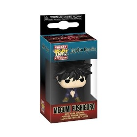 Funko Pop! Keychain: JJK - Megumi Fushiguro - Jujutsu Kaisen - Mini-Figurine en Vinyle à Collectionner Porte-clés Fantaisie -