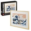 LEGO 31208 Art Hokusai – La Grande Vague, Set de Décoration Murale Japonaise, Tableau Océan, Loisir Créatif pour Adultes de N