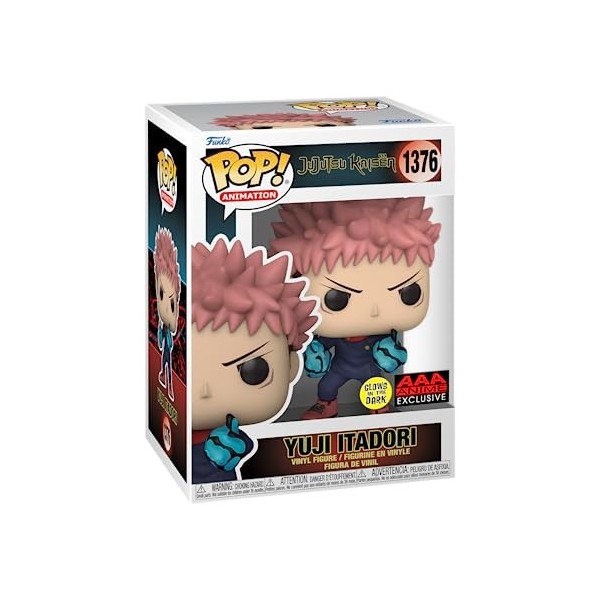 Funko Pop! Jujutsu Kaisen - Yuji Itadori Divergent Fist Glow-in-The-Dark Exclusive