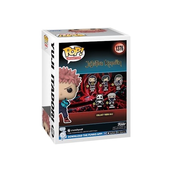 Funko Pop! Jujutsu Kaisen - Yuji Itadori Divergent Fist Glow-in-The-Dark Exclusive