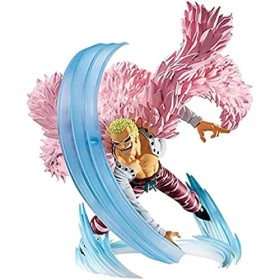 Eamily One Piece GK, Donquixote Doflamingo Figure Statue 10 cm Donquixote Anime Personnages Collection Figurine Poupée Jouets
