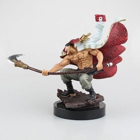 PIZEKA Figurines One Piece Barbe Blanche Anime Anime Figurines daction Figurines en PVC Statuettes de personnage Modèle de p