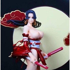 LJXGZY One Piece Boa Hancock Anime Figure Vent Femme Empereur Toit Femme Empereur Serpent PrincesseCollection Décoration Modè