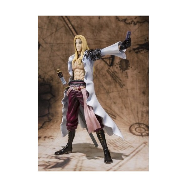 Bandai Tamashii Nations – One Piece Figuarts Zero : Basil Hawkins, Figurine de 16 cm BDIOP776952 