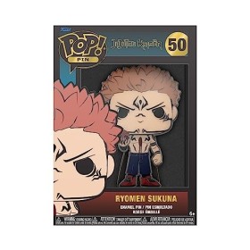 Funko Pop! Large Enamel Pin ANIME: Jujutsu Kaisen - Mahito - Sakuna Pin en Émail - Broche Fantaisie Mignonne à Collectionner 