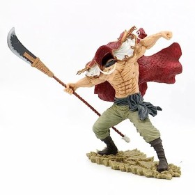 PIZEKA Figurines Edward Barbe Blanche One Piece Objets De Collection De Figurines Danime Figurines Animées Statues Statiques