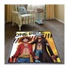 WOLWES Antidérapant One Piece Luffy Bébé Tapis De Jeu Salon Tapis De Salon Dessin Animé Enfants Tapis 50X80cm pour Chambre 