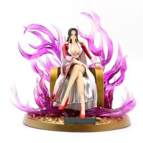 REOZIGN Figurines One Piece, Boa Hancock/Dracule Mihawk/Sir. Crocodile Anime Figure Statue PVC Personnages Décorations Artisa