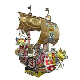 Anime One Piece 3D Metal Puzzle DIY Thousand Sunny Pirate Ship Model