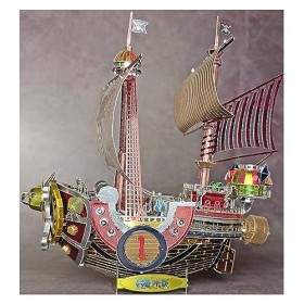 Anime One Piece 3D Metal Puzzle DIY Thousand Sunny Pirate Ship Model