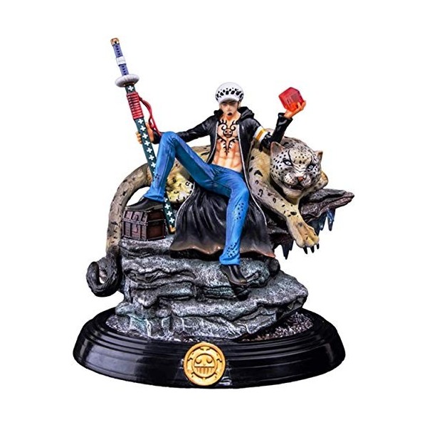 Anime Figure Action Moder One Piece : Snow Leopard Trafalgar Law Anime Figure Action Moder PVC Action Moder - 11,8 pouces