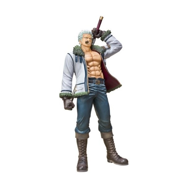 One Piece Zero Vice Admiral Smoker "The White Hunter" Figuarts