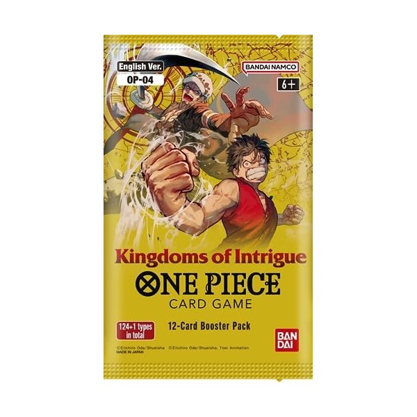 ONE PIECE TCG: Kingdoms of Intrigue Booster Box [OP-04]