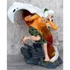 HRTLSS Japan Anime One Piece - Silvers Rayleigh Figurine, PVC Anime Figure, Cartoon Character Collection Modèle Jouet Figurin