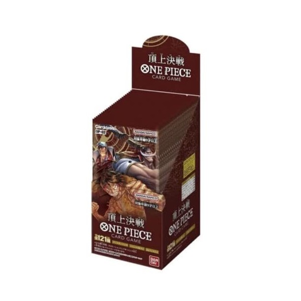 HEART FOR CARDS One Piece OP-02 Paramount War Booster Display - Japonais - Sealed + Heartforcards Protection dexpédition