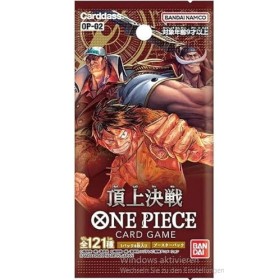 HEART FOR CARDS One Piece OP-02 Paramount War Booster Display - Japonais - Sealed + Heartforcards Protection dexpédition