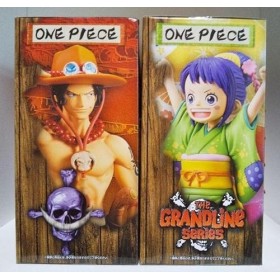 Banpresto One Piece DXF The GRANDLINE Series Wanokuni vol.3 Lot de 2 figurines 17 cm