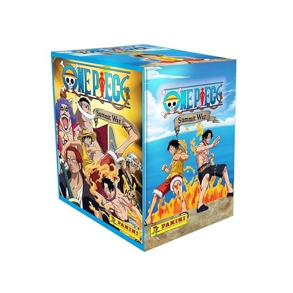 Panini Autocollant One Piece - La bataille de décision - Autocollant à collectionner avec cartes LE - Couverture rigide