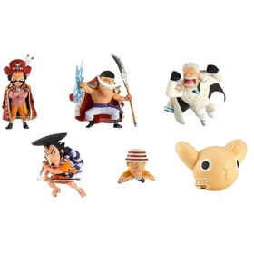 Banpresto One Piece WCF WT100 Memorial Great Pirate 10 PVC Figure 6cm 6set