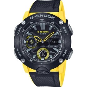Casio G-SHOCK Homme Analogique-Digital Quartz Montre avec Bracelet en Résine GA-2000-1A9ER