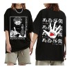 Anime Jujutsu Kaisen Ryomen Sukuna Unisexe T-Shirt Fans De Dessin Animé été Hip Hop Respirant T-Shirts S,Color 01 