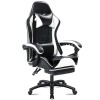 Chaise Gaming pour Adulte, Chaise de Bureau Ergonomique avec Dossier réglable, Fauteuil Gaming avec Appui-tête et Soutien Lom