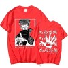Anime Jujutsu Kaisen Ryomen Sukuna Unisexe T-Shirt Fans De Dessin Animé été Hip Hop Respirant T-Shirts S,Color 01 