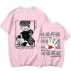 Anime Jujutsu Kaisen Ryomen Sukuna Unisexe T-Shirt Fans De Dessin Animé été Hip Hop Respirant T-Shirts S,Color 01 