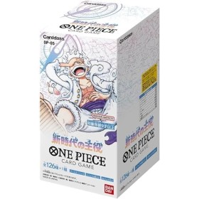 Arkero-G One Piece Hero of the New Era Display Box OP-05 | Japonais | 24 boosters de 6 cartes chacune avec 100 pochettes soup