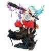 HRTLSS Japan Anime One Piece-Yamato Figurine, PVC Anime Figure, Cartoon Character Collection Modèle Jouet Figurine Décoration