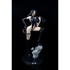 FABIIA Action Manga Character Figures One Piece Boa Leather Empress 1/4 Remplacible Hempoblible Action Ornements Ornements de