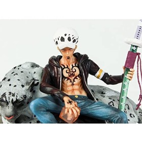 BONOCO 30 cm Anime One Piece Trafalgar Law Snow Leopard Scene Gk Devil Fruit Limited Edition Model Static Statue Boxed PVC Ca