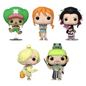 Funko Pop! Wano Lot de 5 tenues One Piece Chopperemon, Sangoro, Orobi, Onami et Usohachi