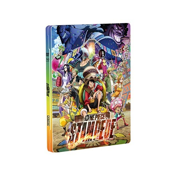 One Piece-Le Film 13 : Stampede [Combo Blu-Ray + DVD-Édition Collector boîtier métal]