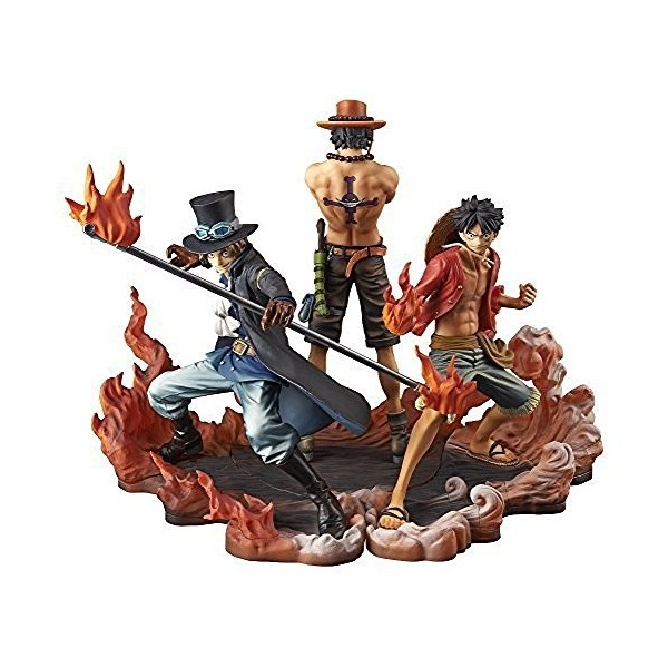 Banpresto One Piece DXF Figure, Brotherhood II Set of 3