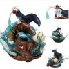 FABIIA Collection DArtisanat Décoratif One Piece Rouge Shanks 37Cm Gk Scene Statue Pvc Anime Cartoon Des Mautages de Mautage