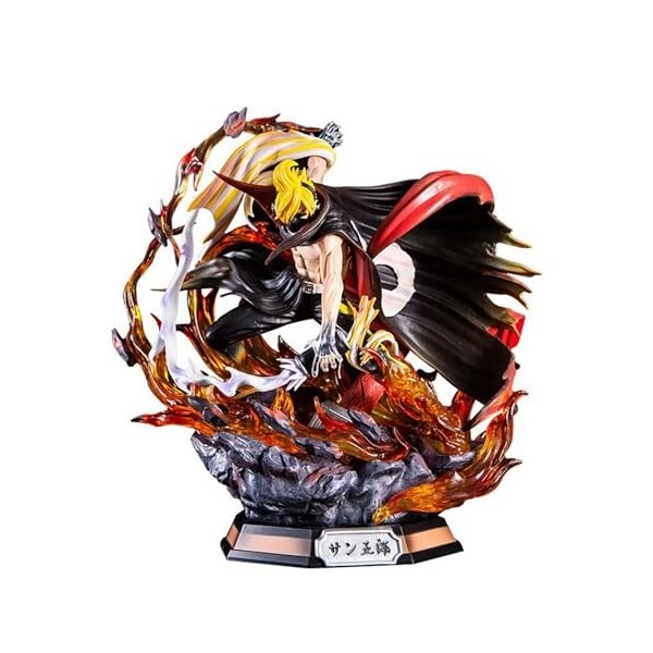 HRTLSS Japan Anime One Piece - Sanji Figurine, PVC Anime Figure, Cartoon Character Collection Modèle Jouet Figurine Décoratio