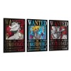 Poster One Piece Wanted Ace Newgate Marco - Impression sur toile - Affiches dœuvres dart - Esthétique - 60 x 90 cm