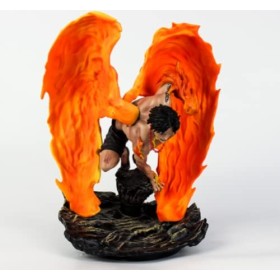 FABIIA Anime Figure Caractor Action Figur Anime Figurine 28Cm One Piece Action Figure Gk Portgas D Ace Pvc Modèle Anime Colle