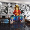 Papier peint Anime One Piece couleur 3d chambre denfants salon chambre université dortoir mur de fond-400*280CM L*H 