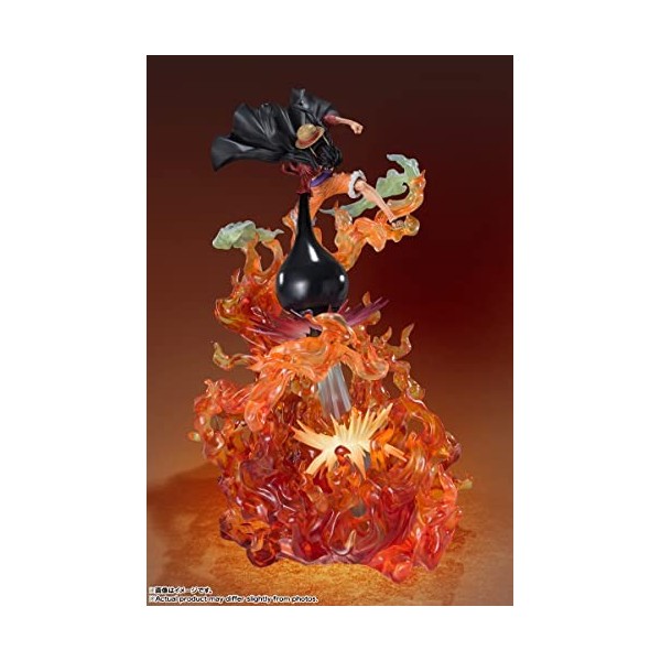 Bandai Tamashii Nations One Piece - Luffy Red Roc - Statuette Zero Extra Battle 45cm