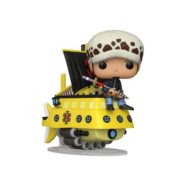 Funko One Piece Pop ! Rides Super Deluxe Trafalgar Law avec Polar Tang 120 WonderCon