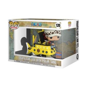 Funko One Piece Pop ! Rides Super Deluxe Trafalgar Law avec Polar Tang 120 WonderCon