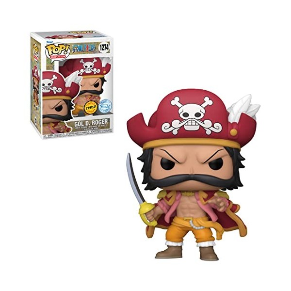 Funko Pop! Animation : One Piece - GOL D. Roger Chase Version Vinyl Multicolor Exclusive Figure Chase 